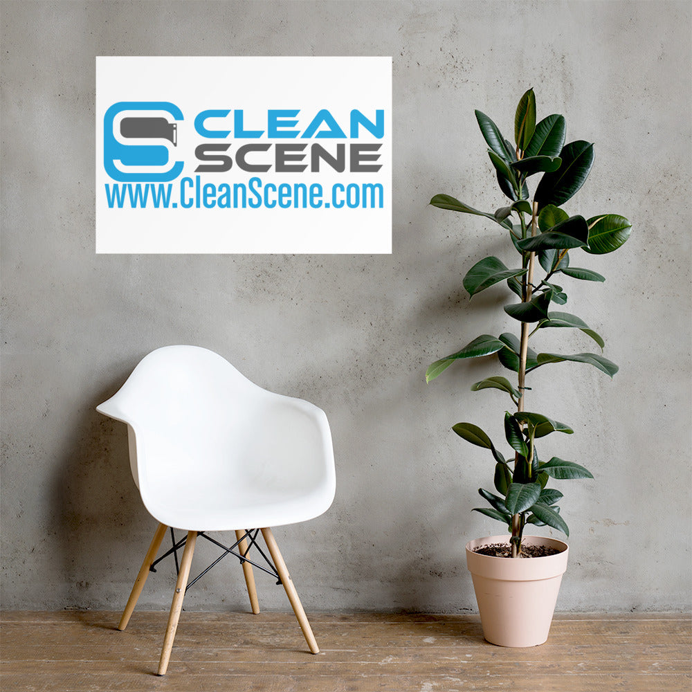Clean Scene - Poster