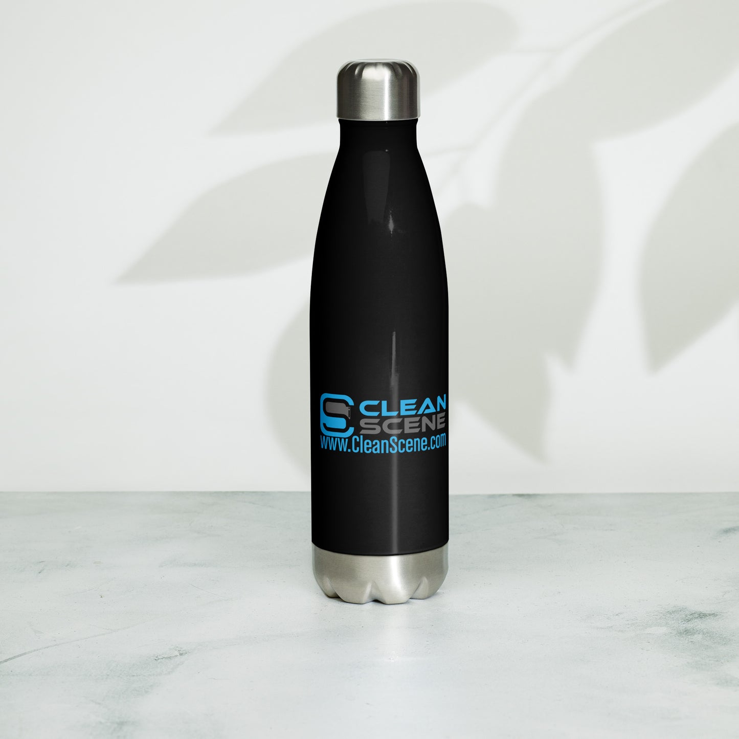 Clean Scene - Stainless Steel Water Bottle