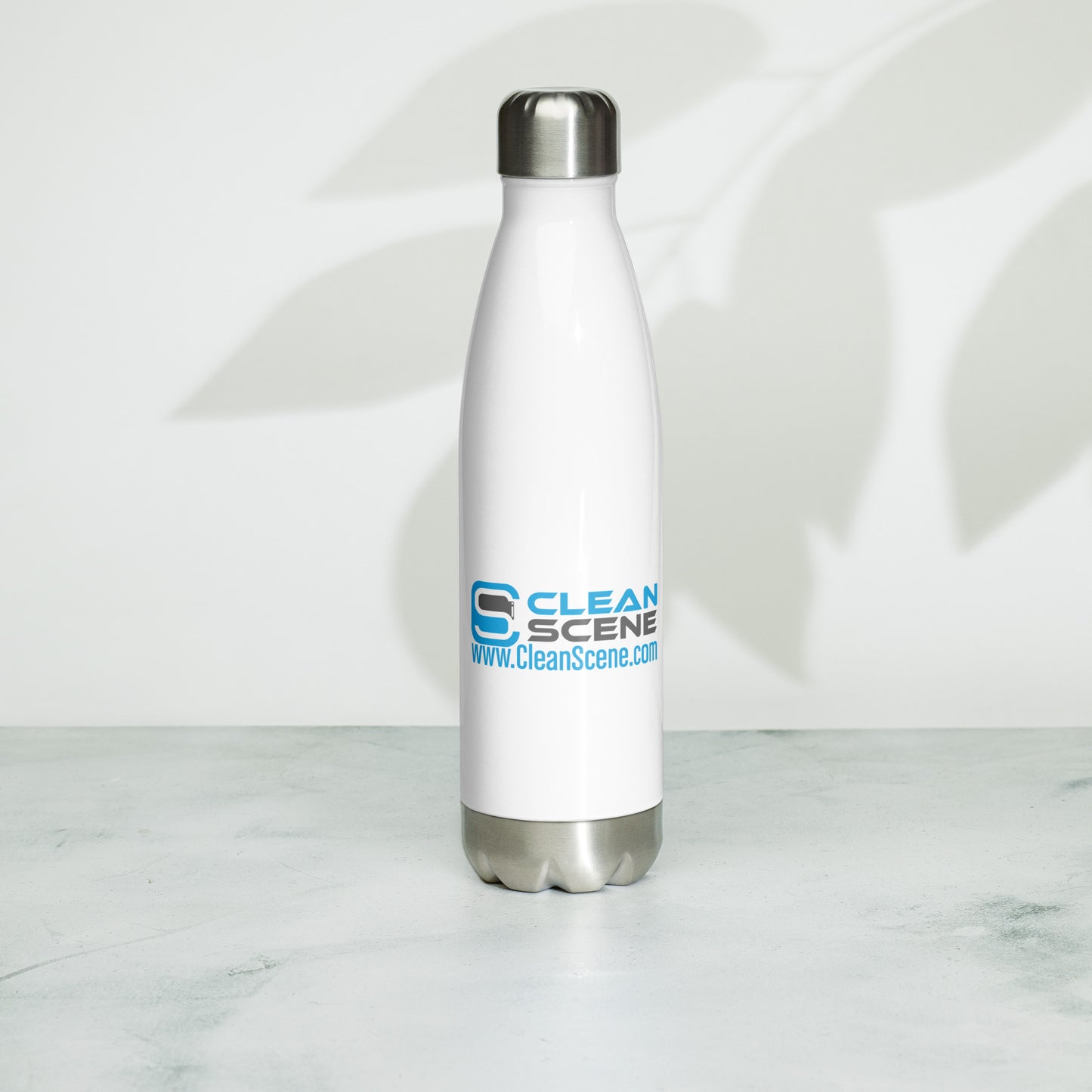 Clean Scene - Stainless Steel Water Bottle
