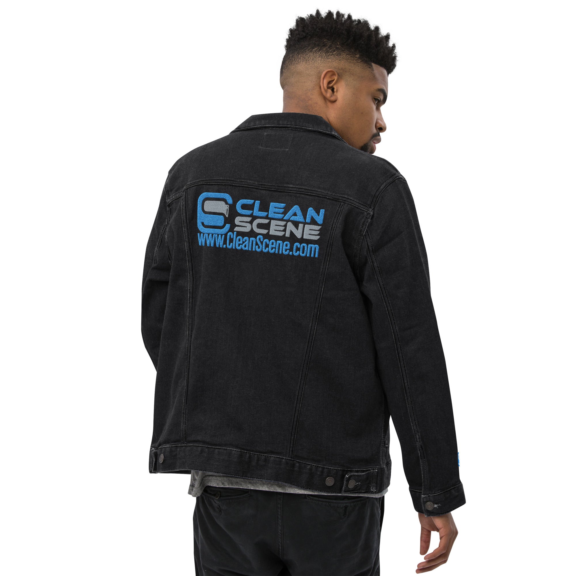 Clean on sale denim jacket